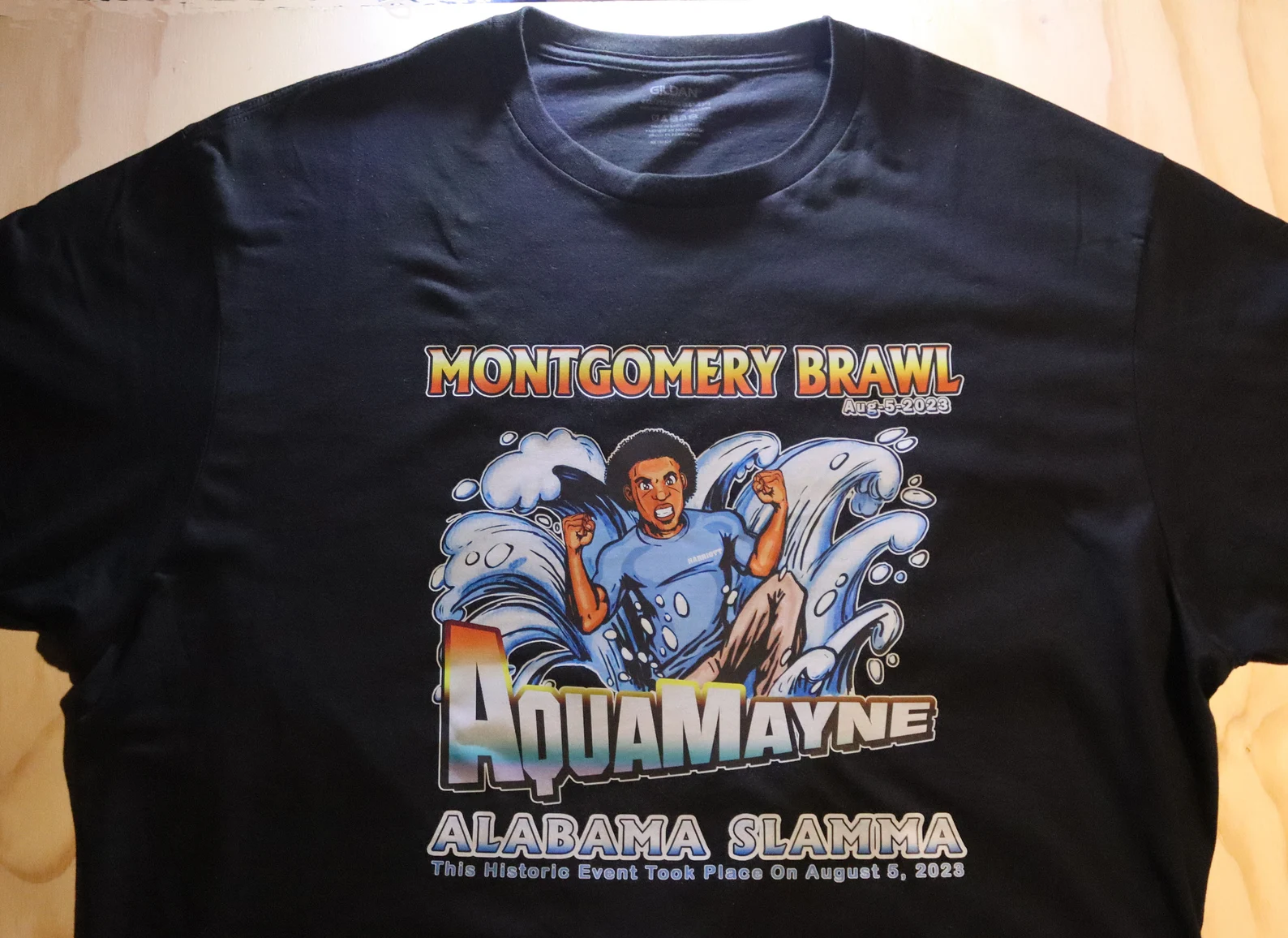Deluxe AquaMayne Dock Hero T-shirt