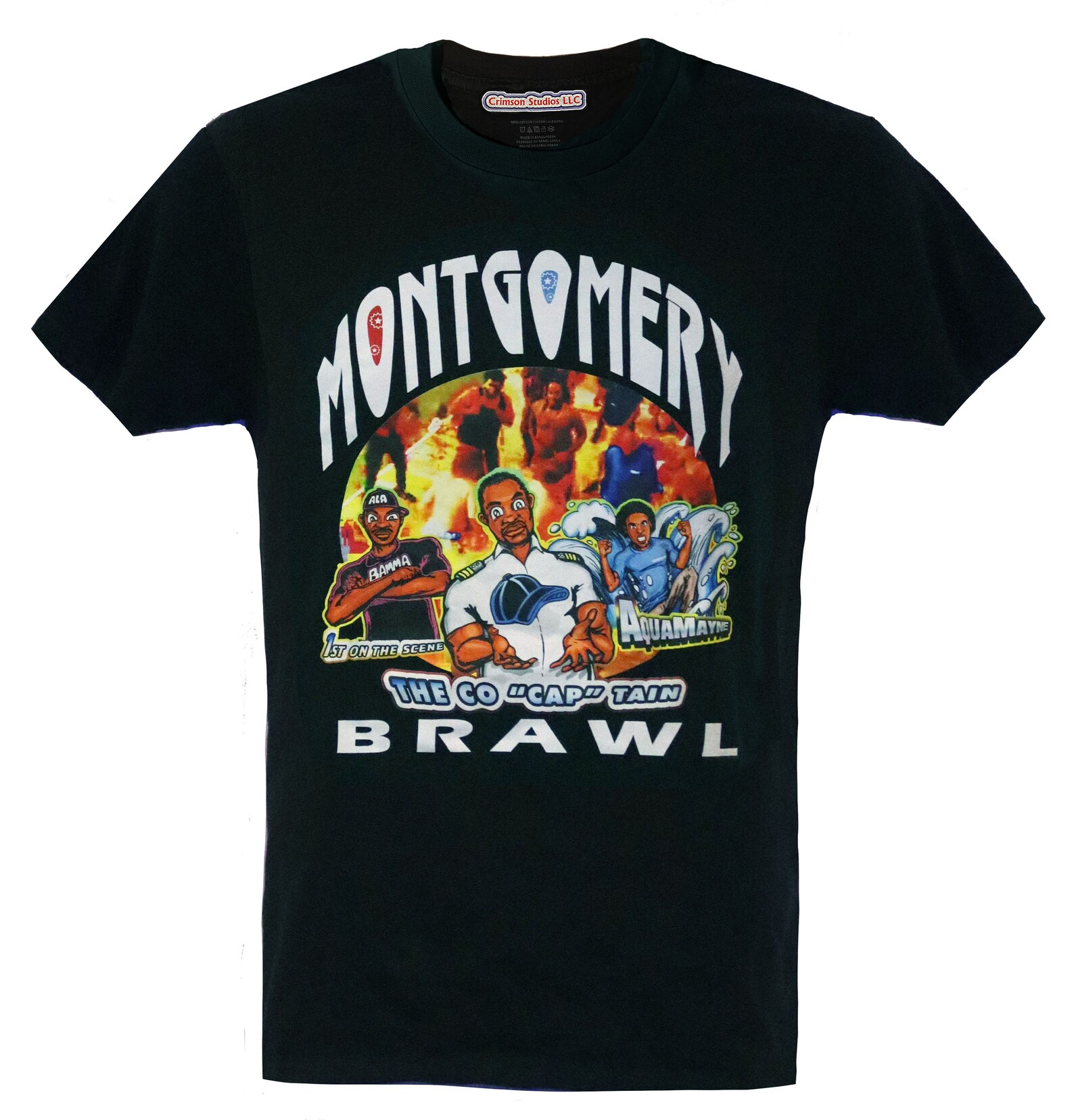 Montgomery Brawl-teenth Alabama Slamma Dock Hero T-shirt